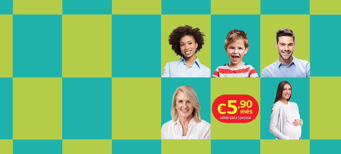 Imagem do Plano de Saude e com o selo Escolha Acertada Deco Proteste.