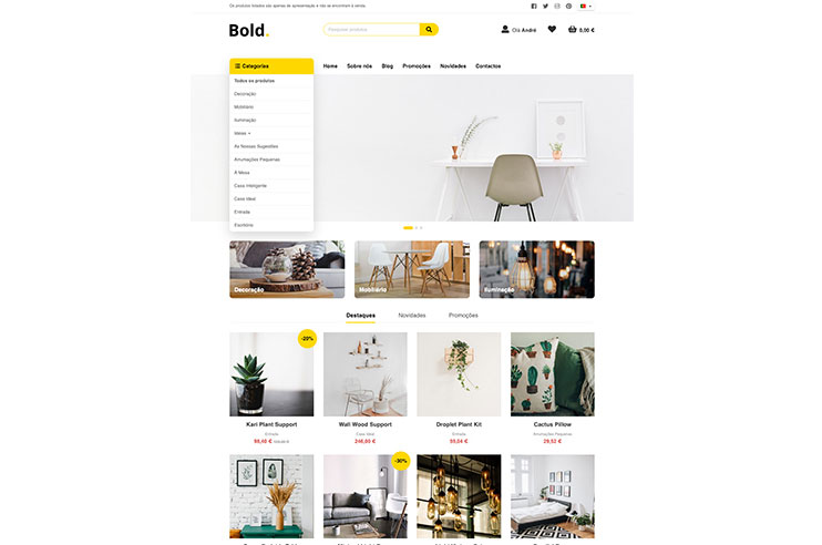 Template de site